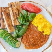 Mirza Ghasemi Platter